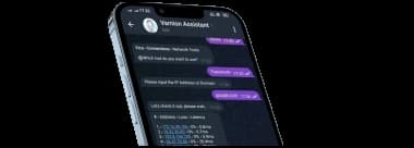 Aplikasi Varnion Assistant di ponsel