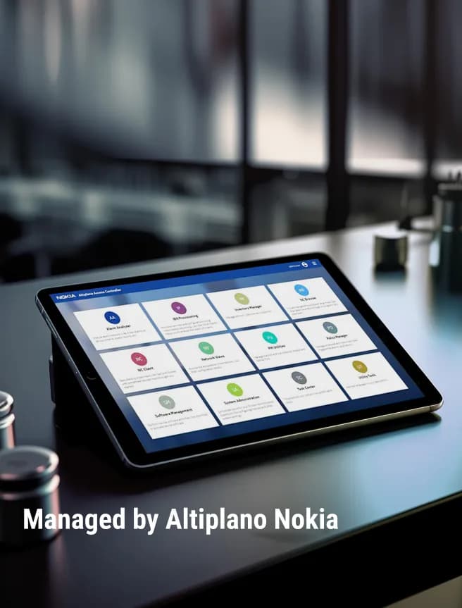 FTTR: managed by Altiplano Nokia
